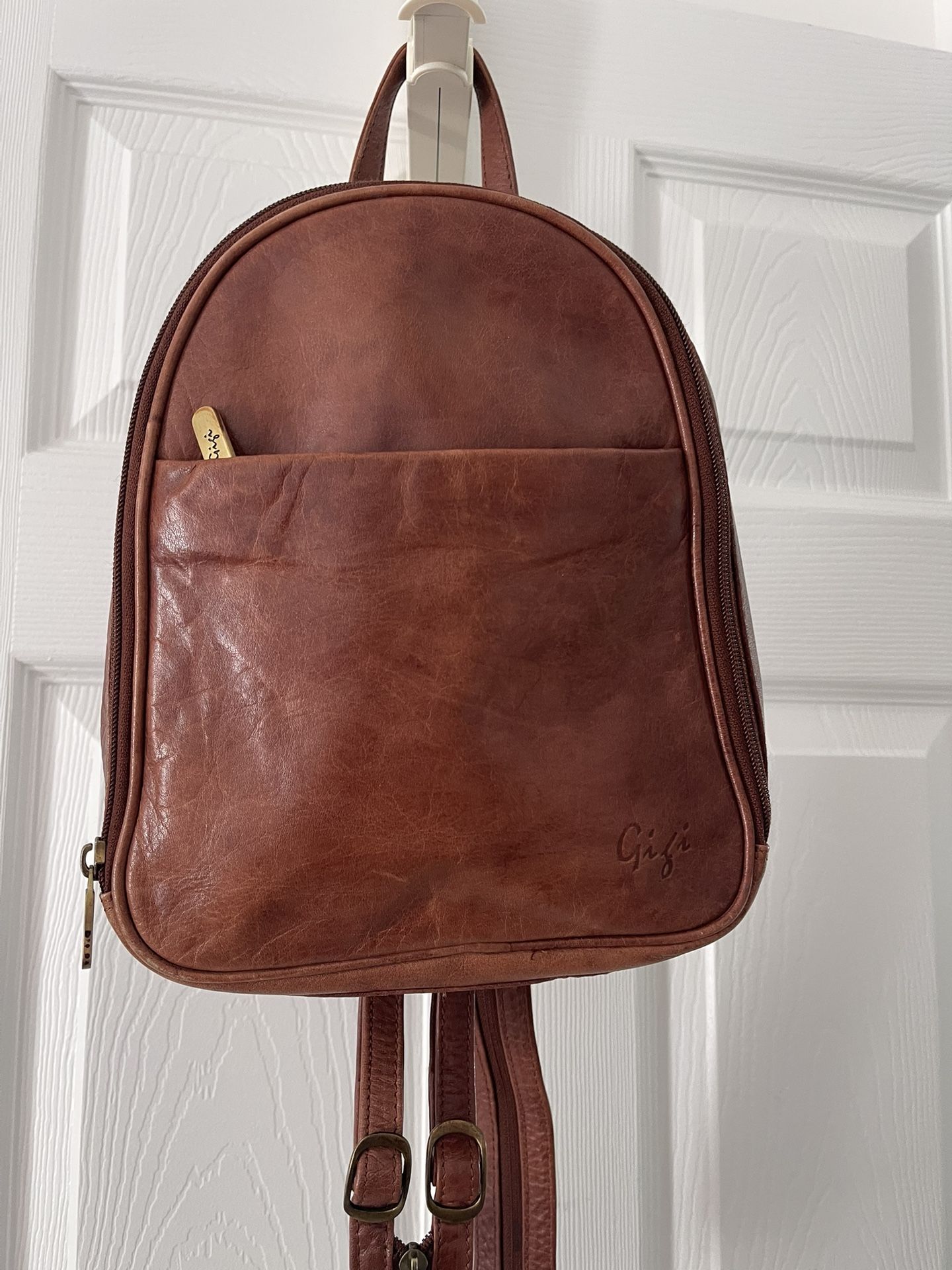 Leather Bag - Backpack