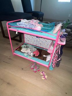 American Girl Doll Courtney Bunk Bed with Accessories