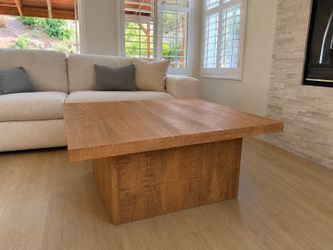 Square coffee table