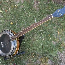 1970S EPIPHONE 5-STRING MASTERTONE-STYLE RESONATOR BANJO 