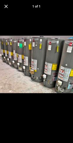 SAME DAY WATER HEATERS 🔥
Brand new open-box water heaters with warranty.
• 40G • 50G • available.
✅ Delivery Available
✅ Professional Installation
✅ 