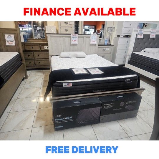 ๐ฅ QUEEN BED DEAL! ๐บ๐ธ OFERTA DE CAMAS! ๐Only $299 โ Add Mattress $99  AND  up Last one/ ULTIMO FINANCE AVAILABLE Delivery available Pickup price
