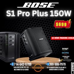 New Box - Bose S1 Pro Plus - Financing Available 