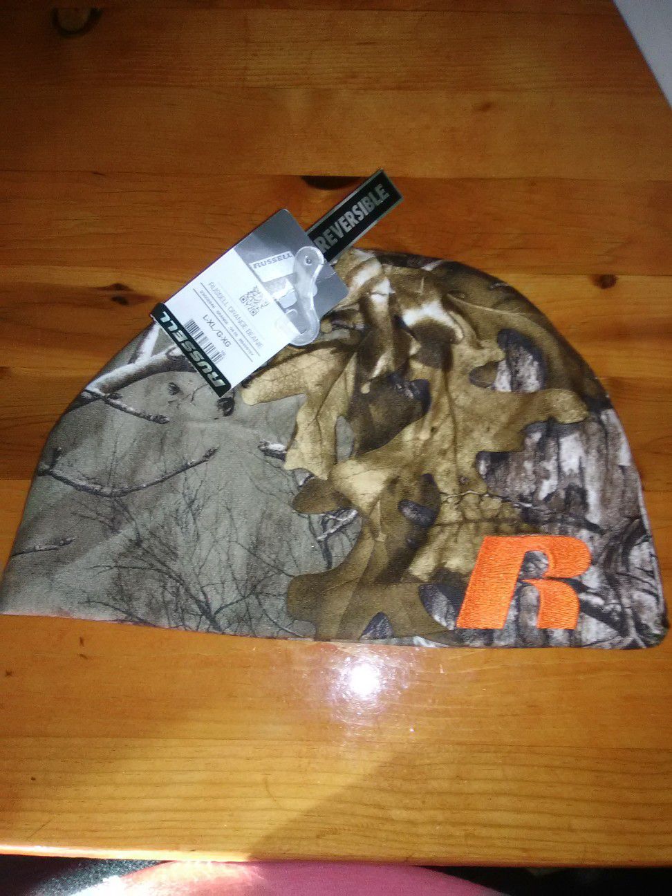 New Russell Reversible hunting Camp Fleece Beanie