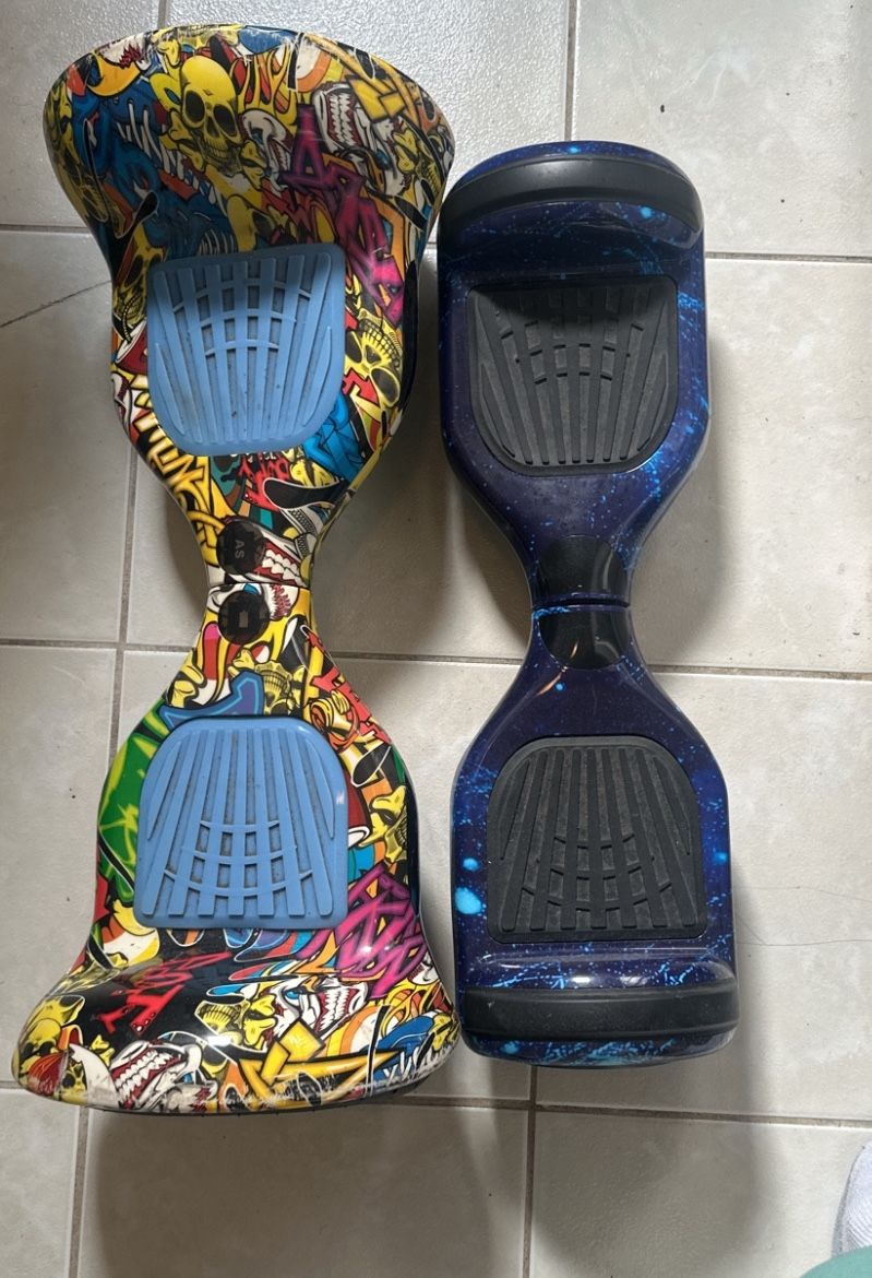 Jumbo Graffiti And Blue Hoverboard