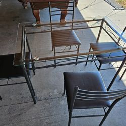 Table And Four Chairs 