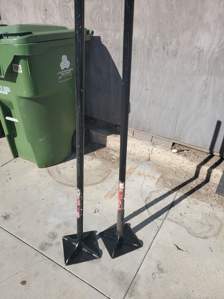 Husky 51"x8"x8" Steel Tampers