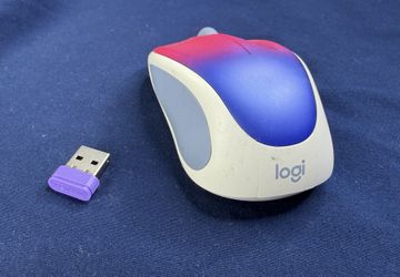 Logitech M317c Wireless Mouse USB Receiver Tested Working