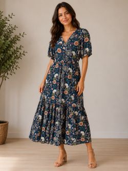 Vestido largo en talla S . Long dress in size small