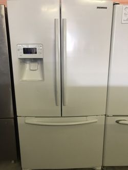Samsung White French Door Refrigerator