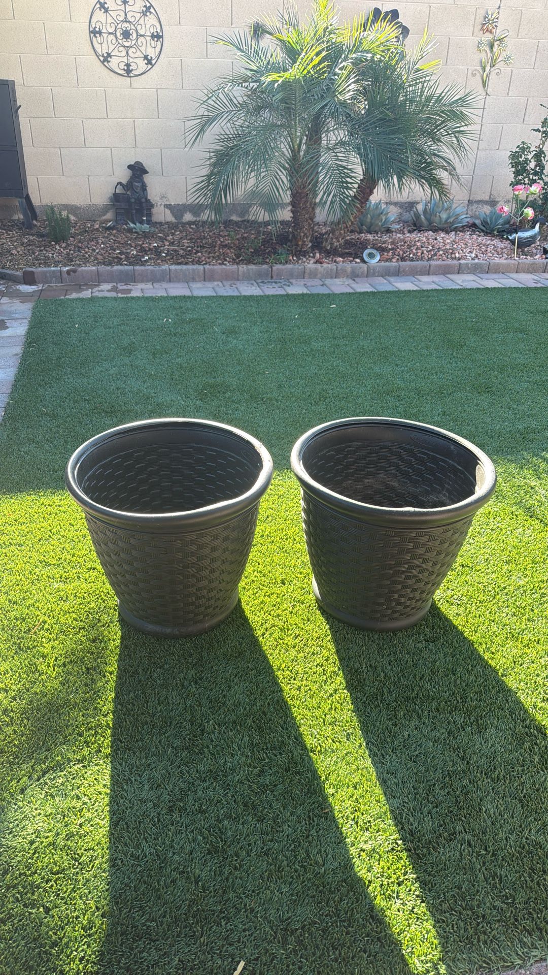 Two Large Pots