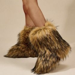Brown Furr Boots
