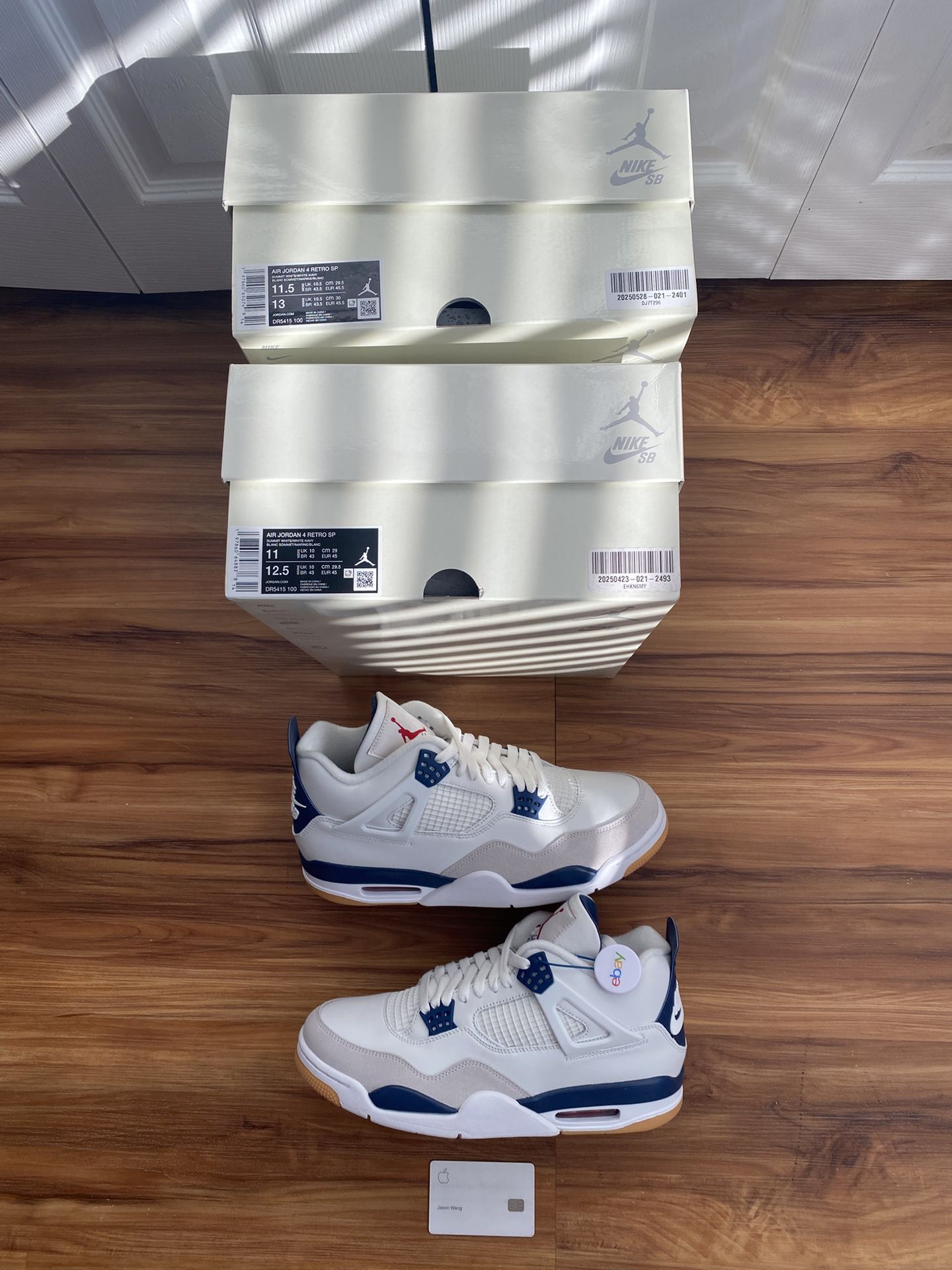 Jordan 4 SB Navy Size 11 & 11.5