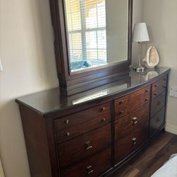 Dresser And Mirror