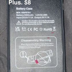 External Battery Case For Iphone 6,6s, 7,8 Plus