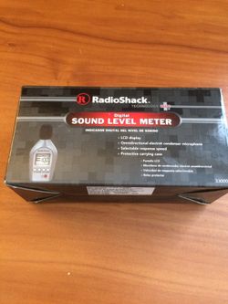 New Radio Shack Sound Meter 