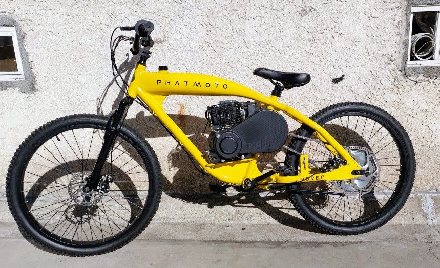 PHATMOTO Motorized Bicycle Pedal Bike