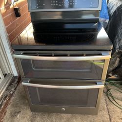 double oven stove 