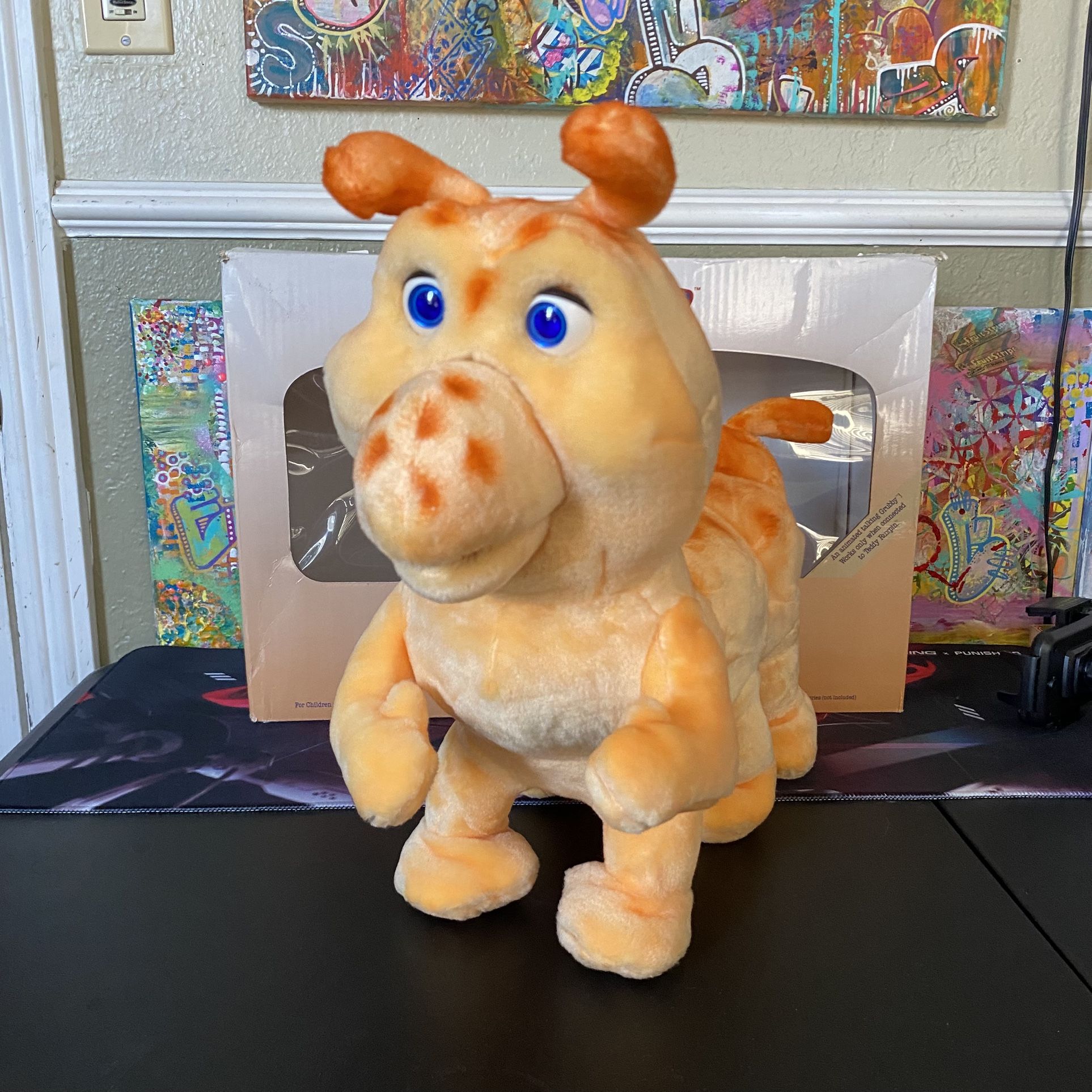 Vintage Teddy Ruxpin Grubby W/ Original Box