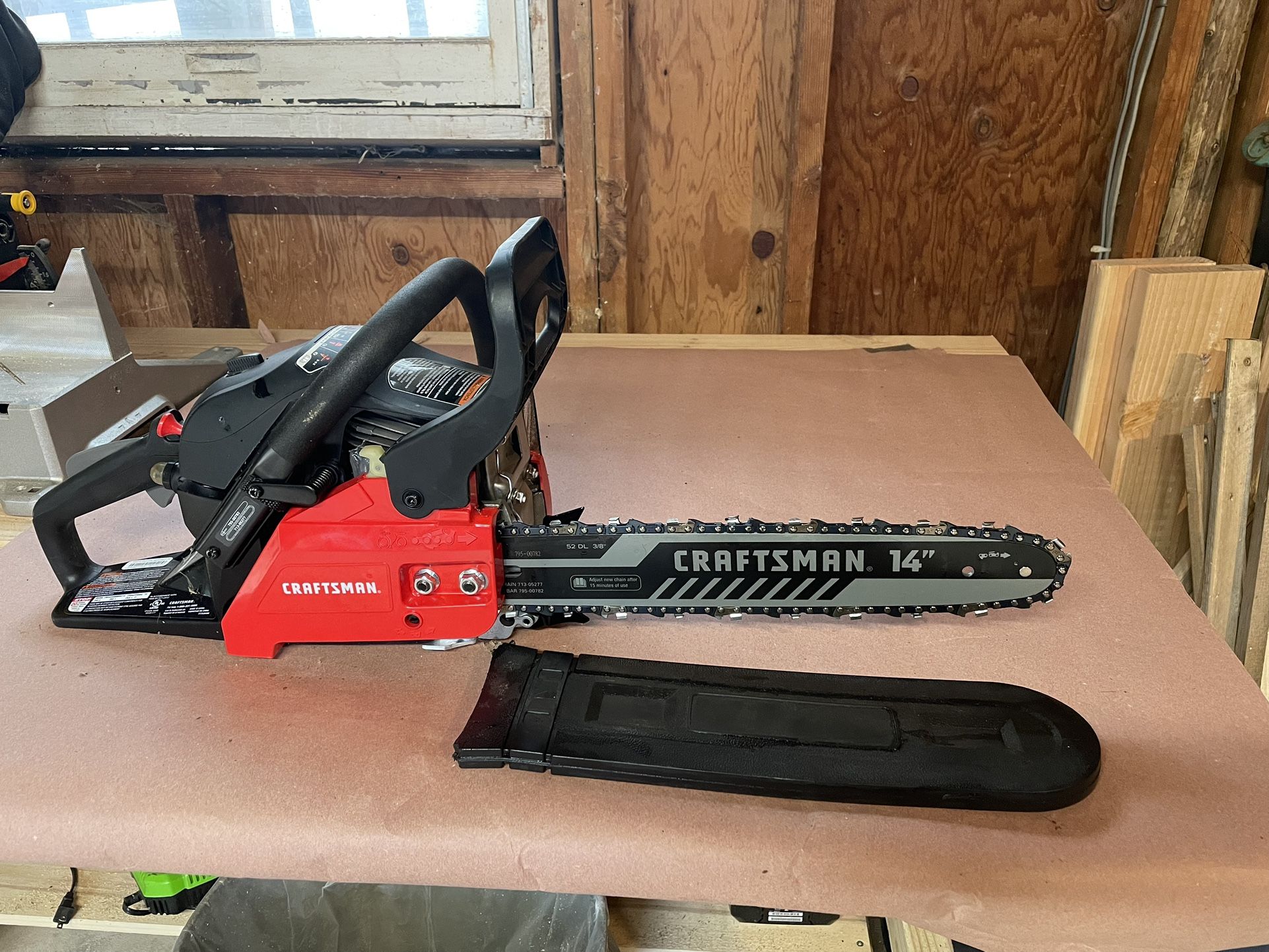 Craftsman 14 Inch Gas Chainsaw for Sale in Southold, NY OfferUp