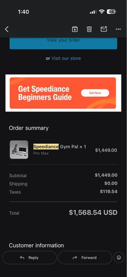 Speediance gym pal