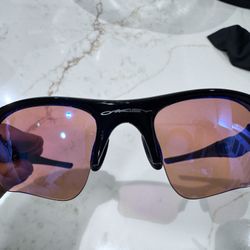 New Oakley FLAK JACKET XLJ 24-428 63mm Black Prizm Golf Sunglasses