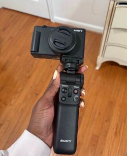 Sony Compact Camera with Shooting Grip