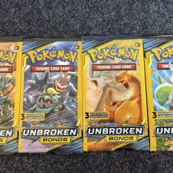 Unbroken Bonds 3-Card Mini Booster Pack Art Set 