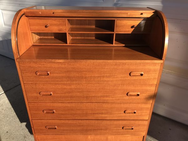 Danish Mid Century Roll Top Desk For Sale In San Jose Ca Offerup