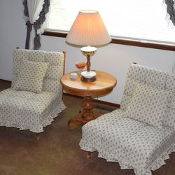 Vintage Matching Upholstered Chairs