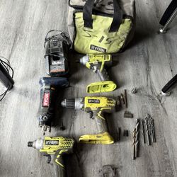 Ryobi Cordless Power Tools.