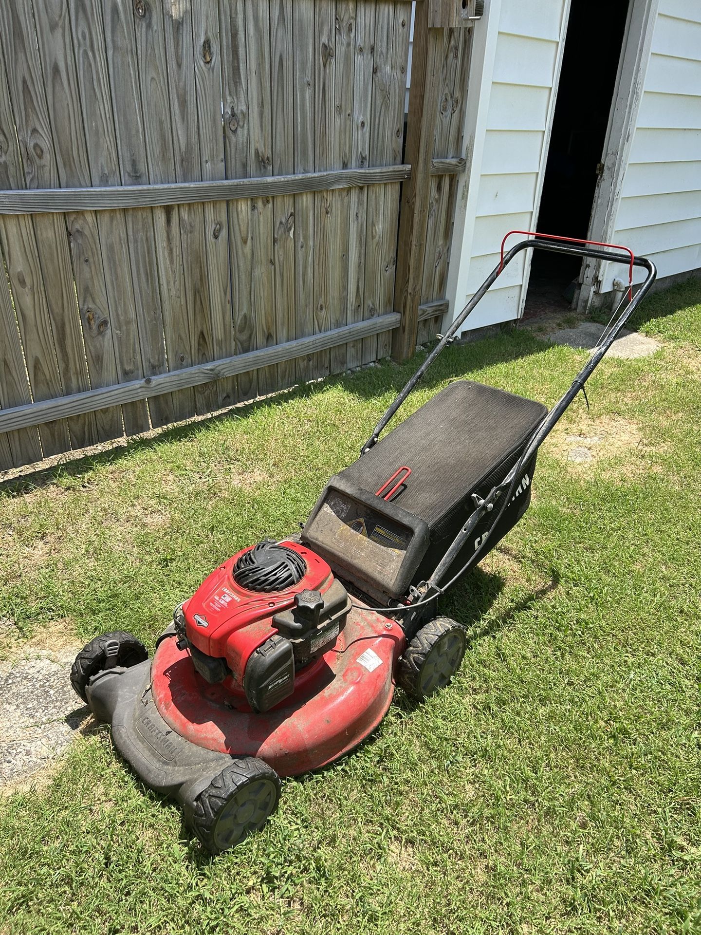 Craftsman Push Mower - Needs Pull Cord And Coil
