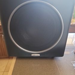 Polk Audio powered subwoofer.