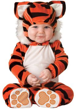 INFANT TIGER COSTUME Kids Unisex 0-6 mo Halloween costume