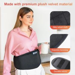 Electric Heating Pad for Back Pain, Vibration # 9