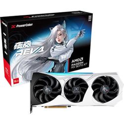 Reva PowerColor Radeon RX 9070 XT white