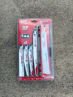 Milwaukee SAWZALL 12-Piece Demolition Blade Set