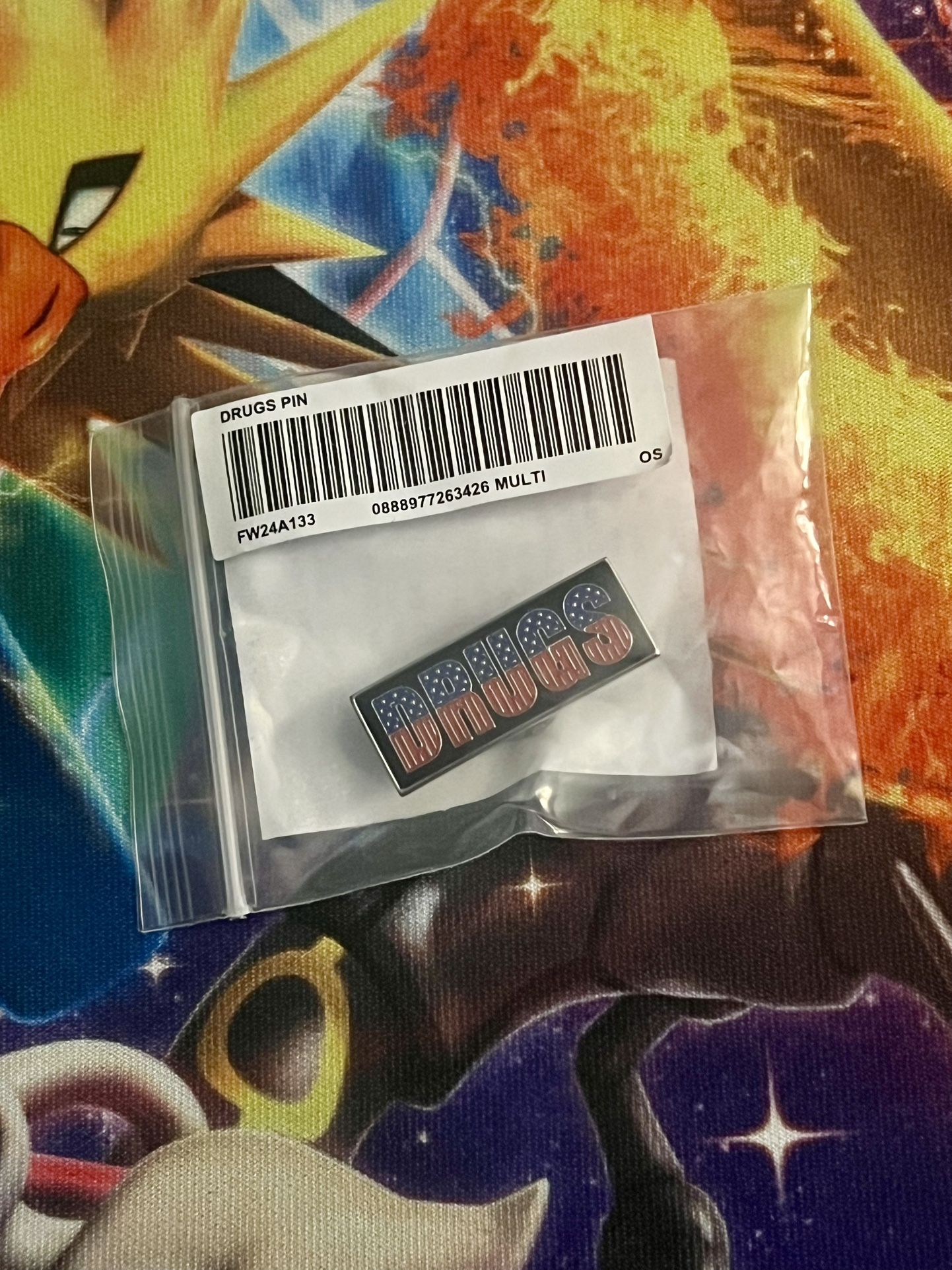 Supreme Drugs Pin FW24