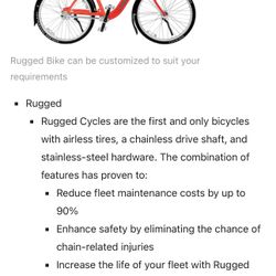 Industrial Grade Bicycle Made In The USA Rugged Cycles 
