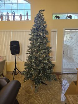 Martha Stewart 9ft Pre-Lit LED