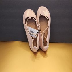 Gold Toe Ballet Flat