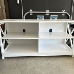 White TV Stand