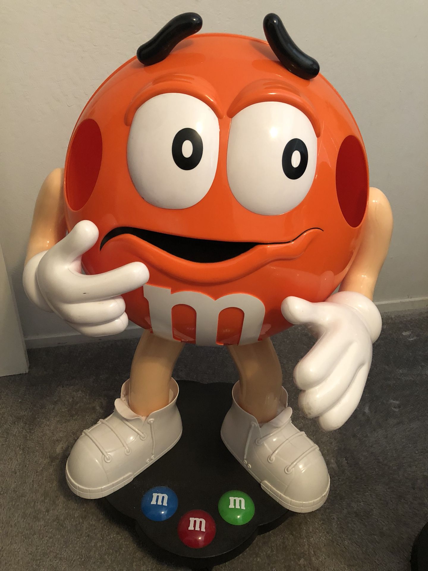 Giant Orange M&M display for Sale in Fremont, CA - OfferUp