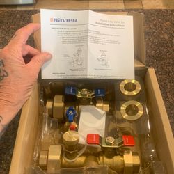 New Navien 1 inch value kit lead ( NO PRV) part no (contact info removed)0A