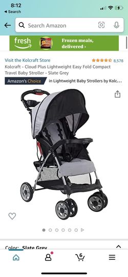 NEW kolcraft Light Weight Stroller 