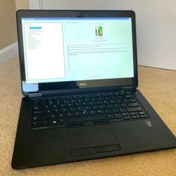 Dell Latitude E7450 Laptop (Win11 Pro, i7-5600U, 8GB RAM, 256GB SSD)