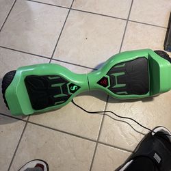 ⚡ Green Swagtron Hoverboard — Charger Included — Tested & Working ⚡