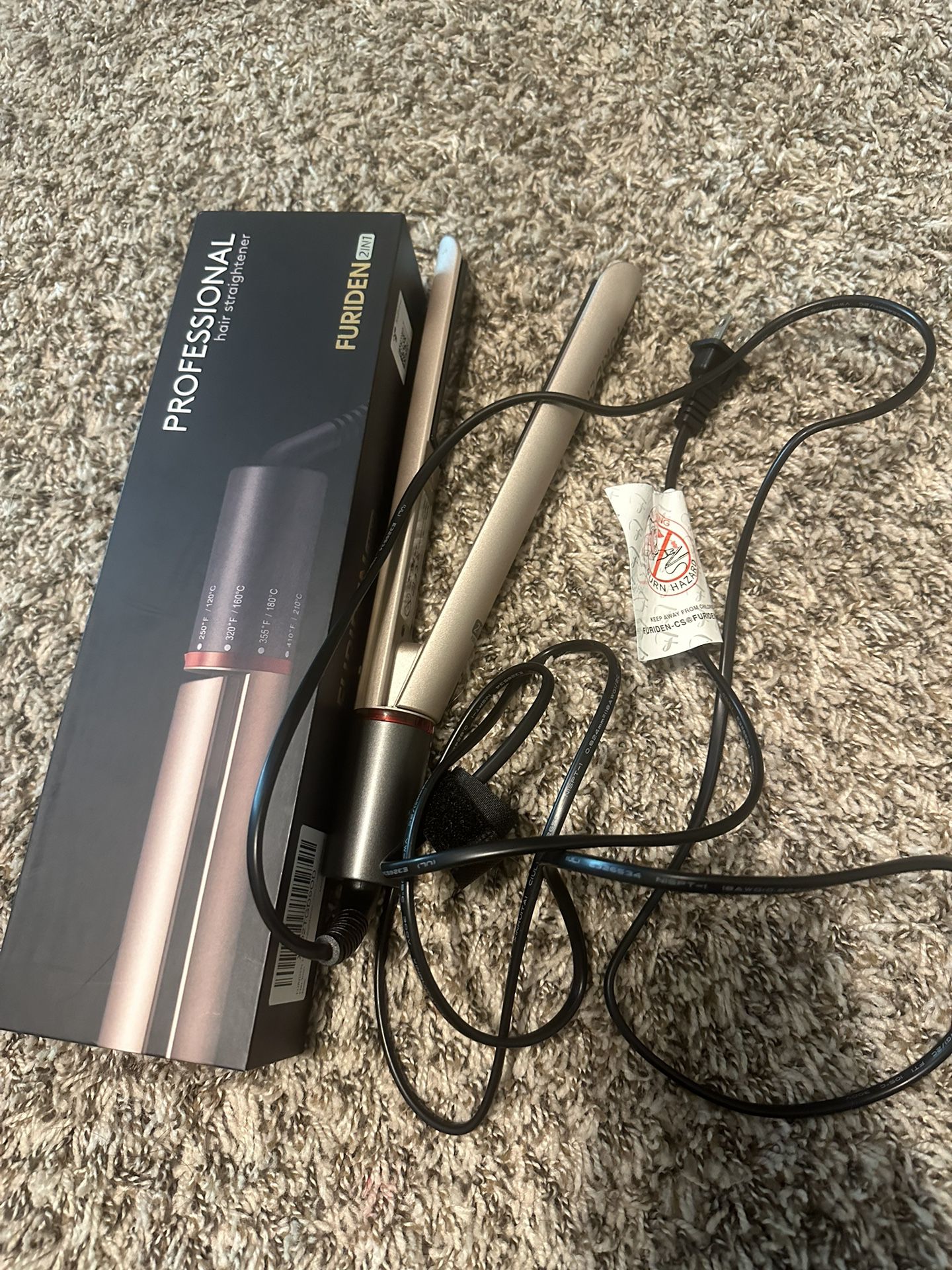 Hair Straightener, And Curler