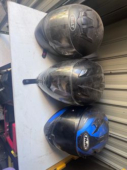Motorcycle helmet 2 size L 1 size M