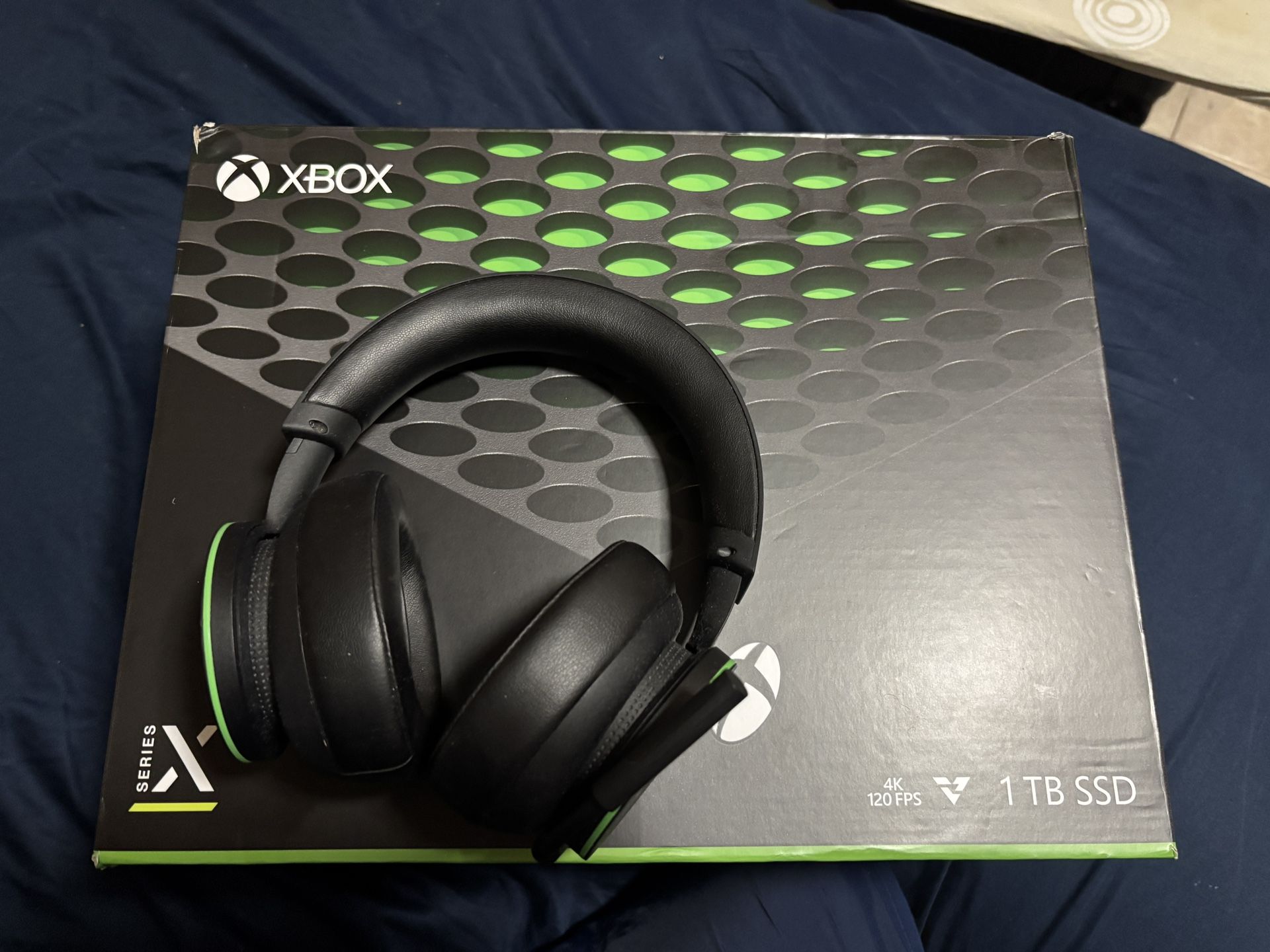 Xbox Series X 1TB With Box And Headset 